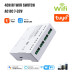 4CH WiFi Tuya Smart Switch, AC/DC 7-32V, relé modul podpory dálkového ovládání |TUYA-4CH-H