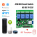 4CH WiFi Tuya Smart Switch, AC/DC 7-32V, relé modul podpory dálkového ovládání |TUYA-4CH-H