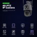 AI 6MPx IP PTZ kamera, 20× zoom, IR/Laser/White LED | HICO P2VFD-M3X