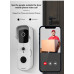 Tuya WiFi Videozvonek s detekcí pohybu a nočním viděním | ZONEWAY T30 Black