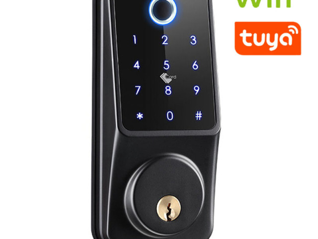 Tuya WiFi chytrý biometrický bezpečnostní zámek | Zoneway A220F