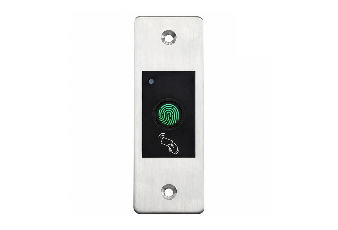 Zápustná IP66 čtečka otisku prstu a RFID | ZONEWAY EF1