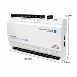 Síťová řídicí jednotka pro 4 dveře SEBURY APU04, TCP/IP, 8 čteček