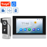 Tuya Smart AHD WiFi video interkom se 7" dotykovým monitorem | ZONEWAY ZW-7024b-M6