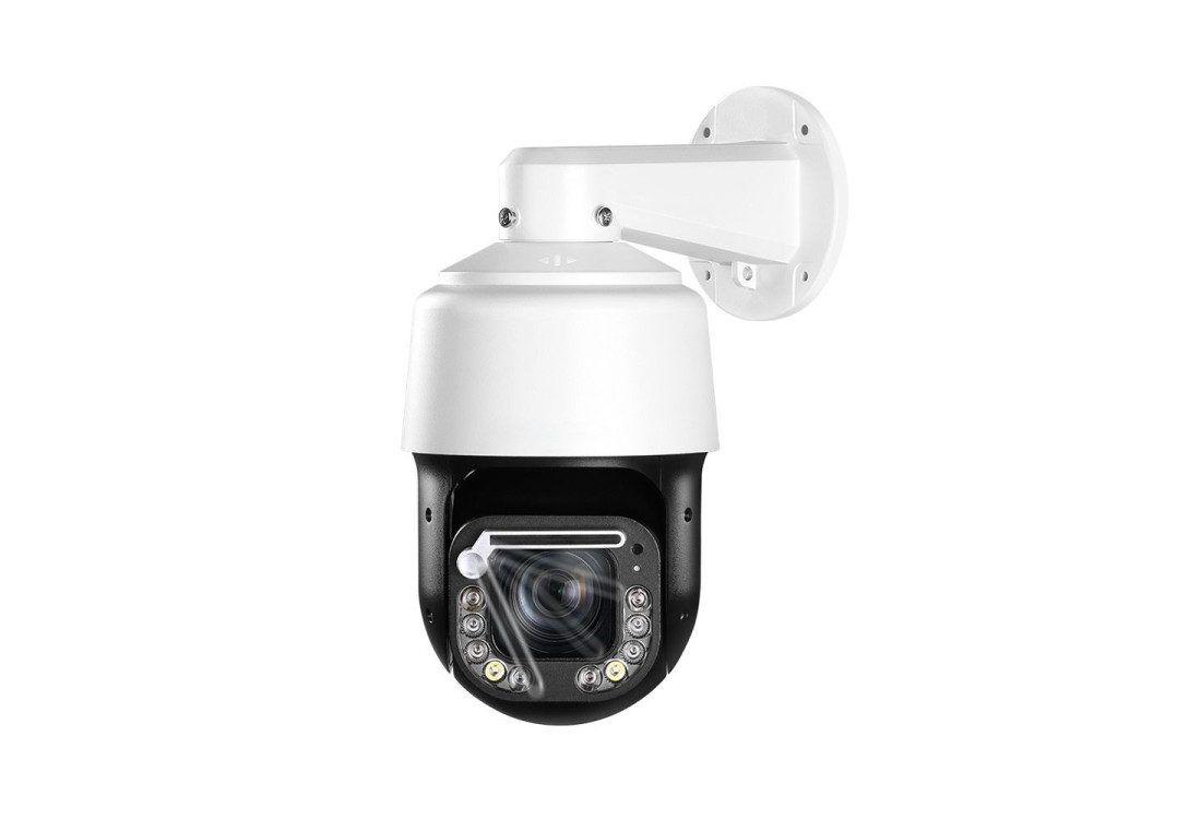 Venkovní otočná PTZ IP kamera 8 Mpx (4K), 33× zoom, stěrač, IR a bílé světlo | HICO 33D-M8S