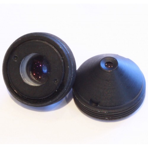 2,8mm dirková čočka - objektiv pro IP kamery, skrytá montáž