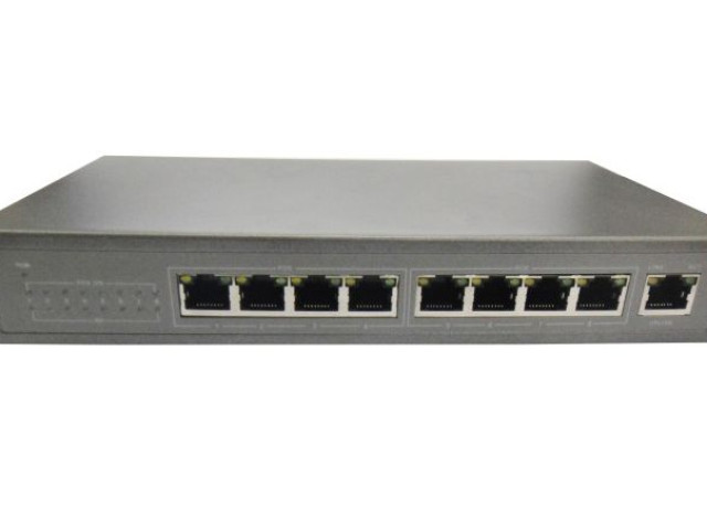 PoE switch PS1081, 8+1 port 10/100M, 15.4W/port, PoE31008P