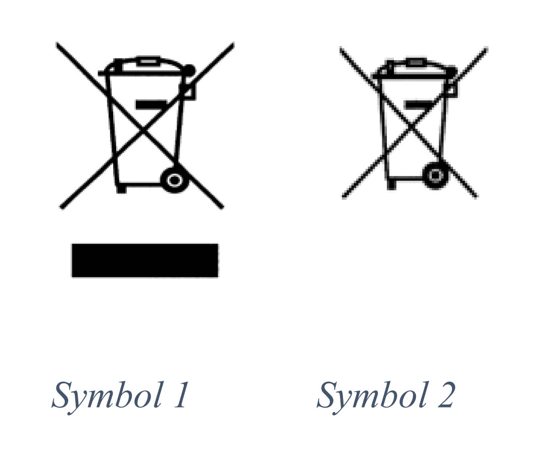 symbol pro zpětný odběr elektozařízení